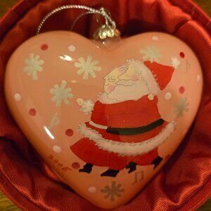 Pier 1 Santa & Mrs. Clause Christmas Ornament